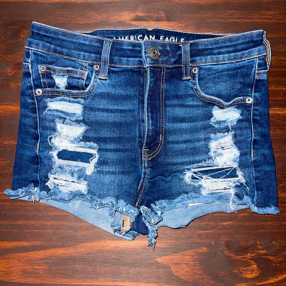 American Eagle Next Level Stretch High Waisted Shorts